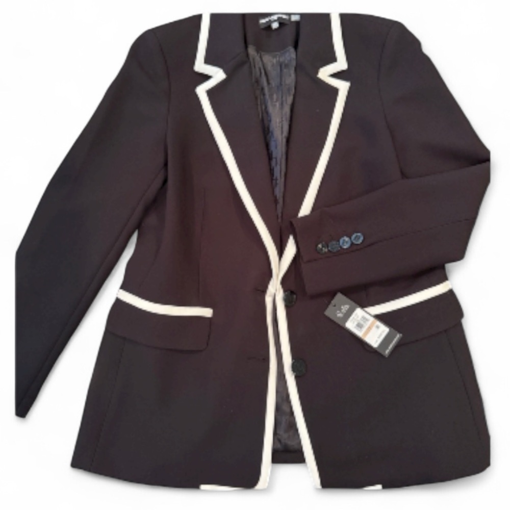 NWT Karl Lagerfeld Black Blazer